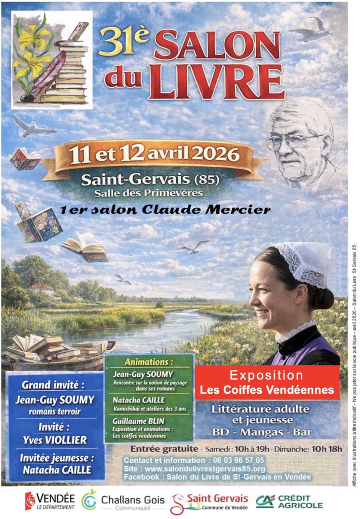 Affiche Salon du Livre CM STG85 2026